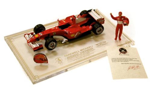 2006 Ferrari Schumacher's Last Race Car Die Cast Model - LegacyMoto...
