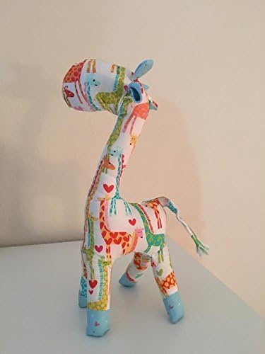 George Giraffe using Michael Miller Design fabric.