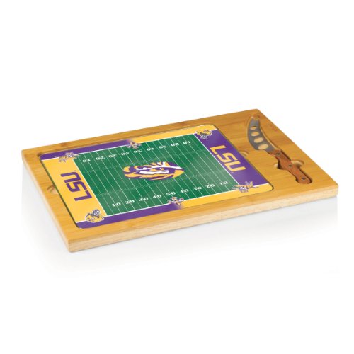 NCAA Louisiana State Tigers Icon Cheese Set (3-Piece)