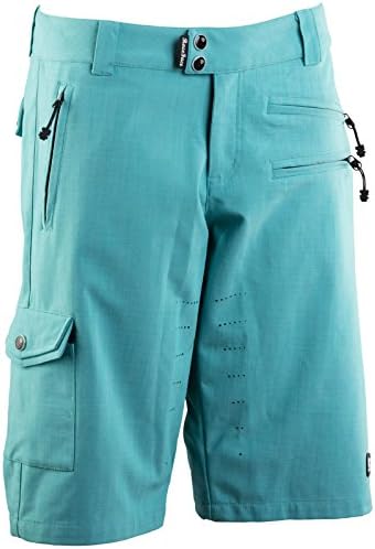 Race Face Turquoise Khyber Womens Mtb Shorts (S , Blue)