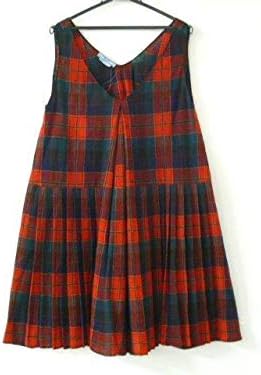 Amazon プラダ Prada ワンピース レディース レッド グリーン マルチ 中古 服 ファッション小物 通販