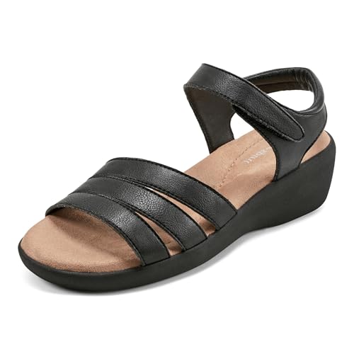 Easy Spirit Kenton Women's Sandal, 11 B(M) US, Black
