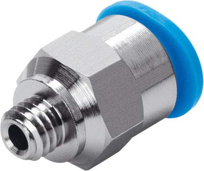 Festo 133027 QSM-M3-2 Push-In Fitting, 9mm, Pack of 10