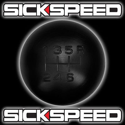 Black 175G Metal Shift Knob 6 Speed Hurst Short Throw Shifter Selector 3/8X16 for Jeep Wrangler