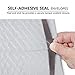 HBlife 25Pcs Bubble Mailers, 6x10 Inches Self Seal Gray Poly Mailers, Padded Envelopes Shipping Bags Packaging for Small Business