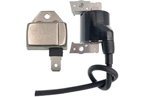 PARTSRUN BM11 21119-2161 Igniter Module Ignitor with 21121-2008 AM101065 Ignition Coil For Lawn Tractor ET18092,ZF472NEW