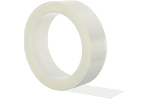 PATIKIL 1" Whiteboard Tape, Thin Dry Erase Tape for Graphic Chart Marking DIY Art, Clear