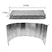 IDOMIK Stove Windscreen for Camp, 12 Plates Camping Windshield, Folding Stoves Wind Screen, Foldable Outdoor Cooking Portable Wind Guard Aluminum Alloy Lightweightthumb 3
