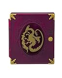Disney Descendants Password Protected SpellBook Journal - Magic Pen, Stencil, Journaling Pad - Secret Messages, Invisible Ink, Magical Designs - Phrases from Favorite Characters like Mal