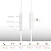 Earhix 4PACK Premium Earbuds/Earphones/Headphones with Microphone Mic & Remote Control Compatible with iPhone/iPad /iPod Devices
