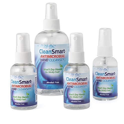 CleanSmart Skin & Hand Cleanser, 2 Ounce Spray Bottle (Pack of 3