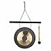 Woodstock Chimes Signature Collection, Woodstock Hanging Chau Gong, Medium (30'') Wind Gongs for Outdoor, Patio, Home or Garden Décor (HCGONGM)