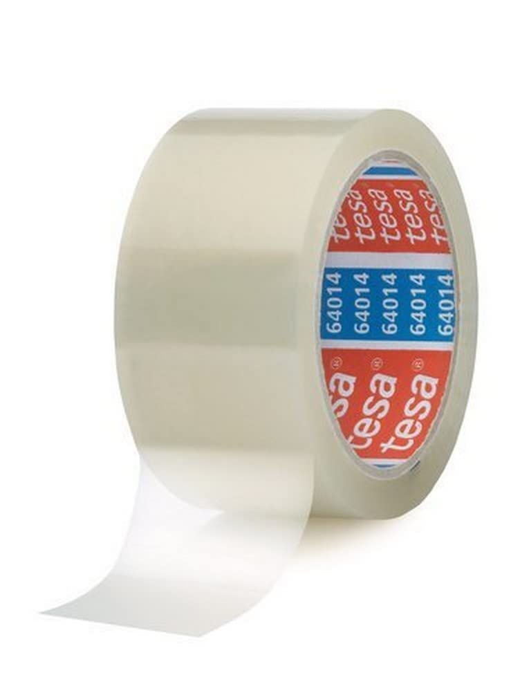Tesa Silent Abrollbares Universal Packaging Tape, Clear, 64014-00038-00