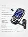 FM Transmitter, Otium FM40 Bluetooth Wireless Radio Adapter Stereo Music Tuner Modulator Car Kit 1.8