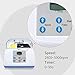 Dental Amalgamator, High Speed Digital Amalgamator Timer and Speed Adjustable, Dental Capsule Mixer for Many Kinds of Amalgam Capsules(110V)