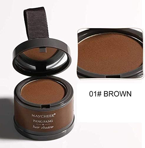 1 piece MAYCHEER Professional Natural Pigments Hair Shadow Powder Long Lasting Grey Brown Color Fluffy Thin Hair Powder Hair Line Shadow