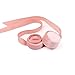 Pink Velvet Ring Box Blush Pink, Round Shape with Silk Ribbon, Engagement Ring Box, Wedding Ring Box, Wedding Photo Shoot, Engagement Photo Shoot, Bridal Gift, Jewelry Storage organizer