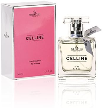 Celline By Santini Cosmetics For Women - Women’s Perfume Formulated with Scents of Rose, Vanilla and Flowery Fragrance for Every Young & Energetic Woman - 50ml