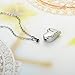 HooAMI Cremation Jewelry for Ashes Grandpa Forever In My Heart Urn Necklace Keepsake Pendant