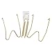 Fasunry 10 Pack Plate Hangers, 10 Inch Wall Plate Hangers and 12 Pack Wall Hooks, Compatible 8.5 to 10.5 Inch Decorative Plates, Antique China, Antique Plates and Arts