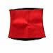 Junlan Sweat Premium Waist Hot Sauna Trimmer for Women Shaper Girdle Belt (4XL, 1Black+RED)