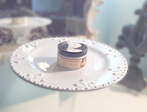 Voluptuous Organic Body Butter - Vanilla, Sandalwood, &amp; Musk - Body Cream - Organic Jojoba Oil, Coconut Milk, Shea Butter, and Macadamia Nut Oil