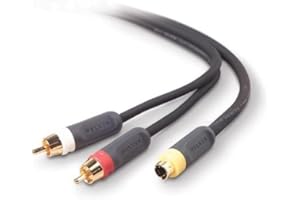 Belkin PureAV 6-Foot S-Video and Digital Optical Audio Cable (AV22101-06)