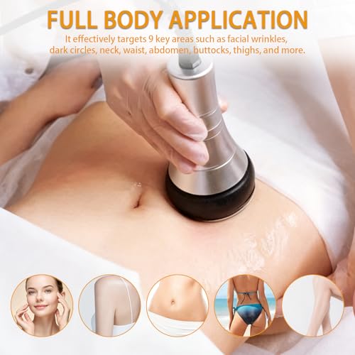 40K Body Slimming Machine, 4 in 1 Lipocavitation Radiofrequency Body Sculpting Machine, Face and Whole Body Massager Slimming and Firming