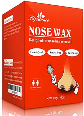 Nose Wax Lifestance Nose Hair Removal Wax Kit Microwavable Home