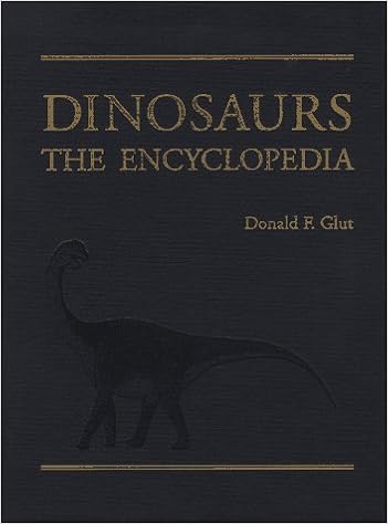Amazon Fr Dinosaurs The Encyclopedia Glut Donald F Livres