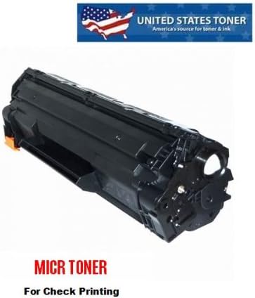 TWO HP P1102W 1102W Compatible CE285A 85A United States Toner brand MICR Toner Cartridges for Check Printing 2.2K each. Warranty Valid when purchased from United States Toner direct!