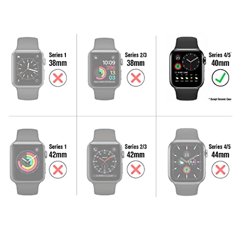CATALYST Case Designed for Apple Watch Series SE 2022, Series 6/5