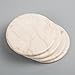 Creative Home Natural Champagne Marble Set of 4 Piece Round Coasters, 4