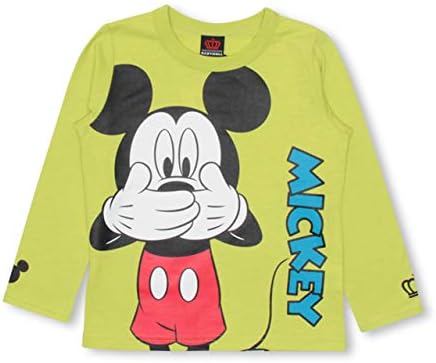 Amazon Co Jp Babydoll ベビードール 親子お揃い ディズニー Bigキャラクターロンt 63k キッズ 140cm イエローグリーン 服 ファッション小物