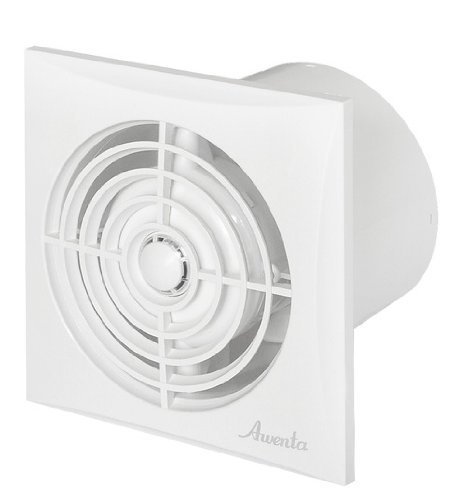 Armar Trading LTD Very Quiet and Powerful Bathroom Extractor Fan 100mm / 4" with Timer Ball Bearing Silent Low Energy Ventilator WZ100T