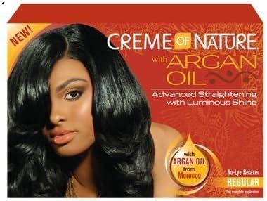 ARGAN OIL NO-LYE RELAXER | STRAIGHTENING CREAM REGULAR by Cream of Nature