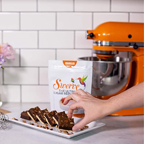 SWERVE ULTIMATE SUGAR REPLACEMENT SWEETENER, GRANULAR SUGAR SUBSTITUTE, ZERO CALORIE, KETO FRIENDLY, ZERO SUGAR, NON-GLYCEMIC, GLUTEN FREE, 48 OUNCES
