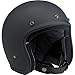 Biltwell Inc. Bonanza Flat Black Open Face Helmet Large