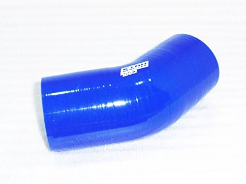 Cool Nuts Silicon Elbow Hose 45 Degree Inside Diameter 2.5"(63mm) Blue SE45-063-B