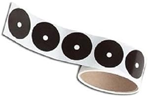 SUZO HAPP Set of 10 Pool Table Spots - Solid Black w/ White Billiard Dot