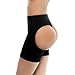 beautyin Women's Lace Invisible Butt Lifter Body Shaper Black(Prime) Large