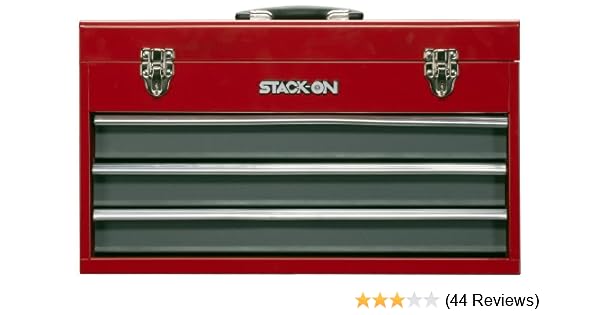 Amazon Com Stack On Rg 920 20 Inch 3 Drawer Portable All Steel