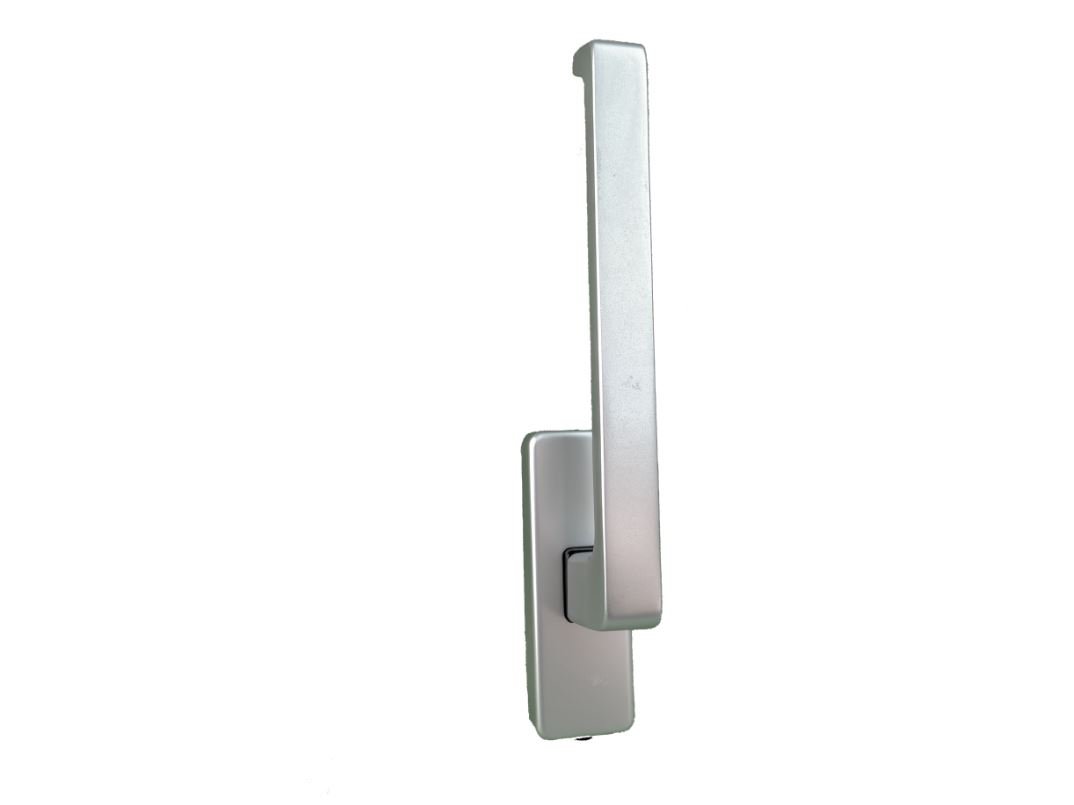 GU sliding door PSK rotating handle dirigent 966/976 DIN left silver