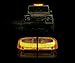 Zento Deals New Bright Amber 240-LED Strobe Light Warning Emergency Flashing Car Truck Construction Car Vehicle Safety w/Magnetic Base