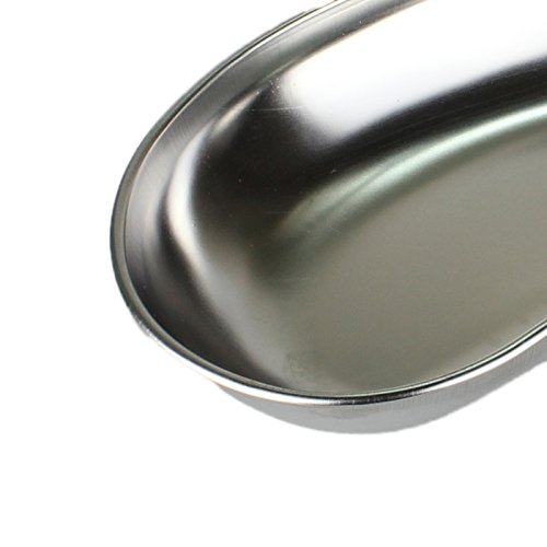 304 Stainless Steel Curved Tray Dental Medical Lab Instrument Body Piercing Serving Plate - Thumbnail 5