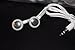 BULK WHOLESALE Lot of 100 WHITE/GRAY 3.5mm In Ear Earbuds / Headphones / Earphones GREAT For Schools, Libraries, Hospitals, Kids etc.