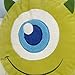 Disney Monster's Inc. Mike Wazowski Round Decorative Pillow, Green/Green/Blue/White