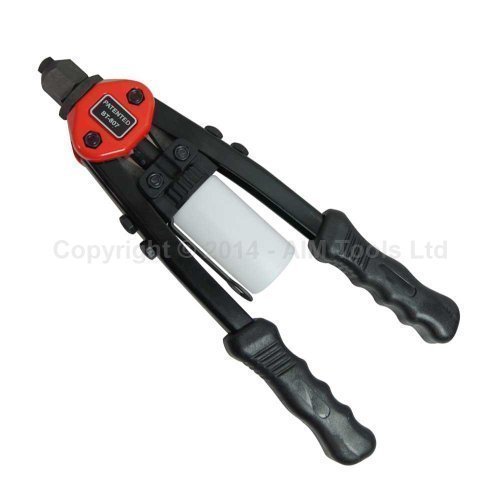 KATSU Tools 13" 320MM Heavy Duty Long Handle Riveter 2.4 to 6.4mm Stainless Steel 405542