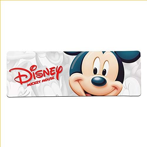 Quality Mickey Minnie Mouse Large Mouse Pad PC Computer Mat Large Mouse Pad Keyboards Mat (Color : Yellow)