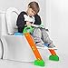 Potty Training Seat with Step Stool for Kids, GPCT Toddler Toilet Seat for Boys,Girls,Baby W/Ladder. Sturdy, 3-in-1 Comfortable, Safe, Built in Non-Slip Steps W/Anti-Slip Pads